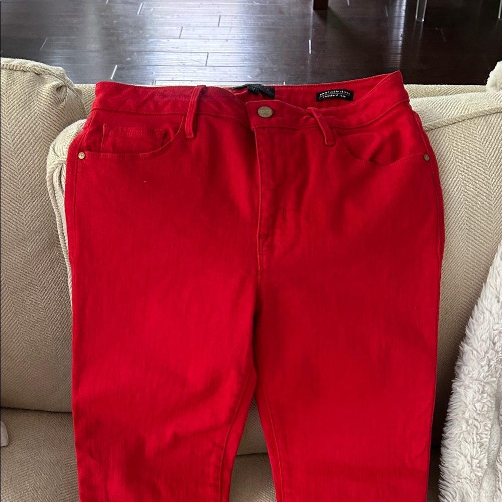 Sanctuary Bold Red Denim